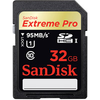 SanDisk SDHC 32Gb Extreme 95MB/s memory card hire from RENTaCAM Sydney