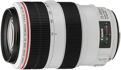 Canon EF 70-300mm f/4-5.6L IS USM lens hire from RENTaCAM Sydney