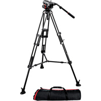 Manfrotto 546B-PRO Video Tripod with 504HD Fluid Video Head